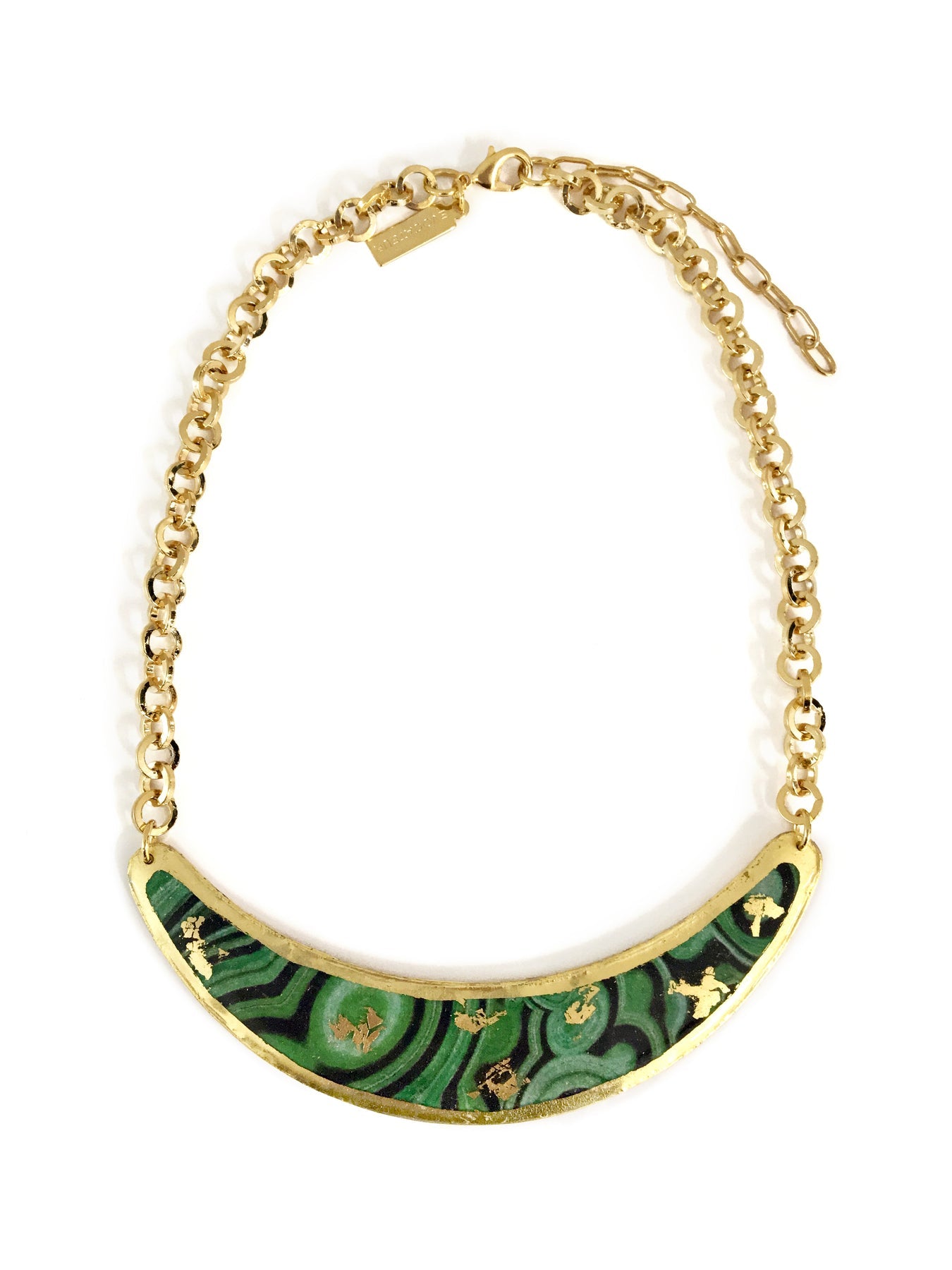 Malachite Boomer Necklace