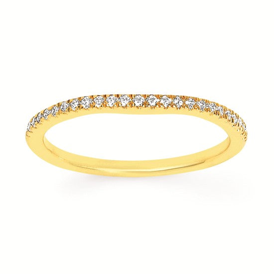 1/8 Ctw. Diamond Wedding Band In 14KY Gold