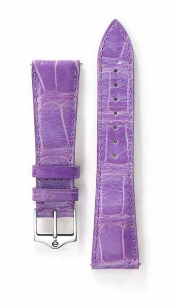 20MM Regular Purple Alligator Band