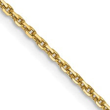 14ky 1.4mm 20" D/C Round Open Link Cable Chain