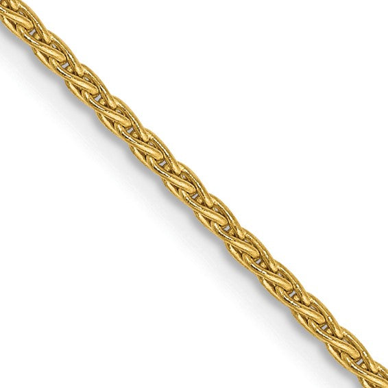 14k 16 inch 1.5mm Parisian Wheat with Lobster Clasp Chain
