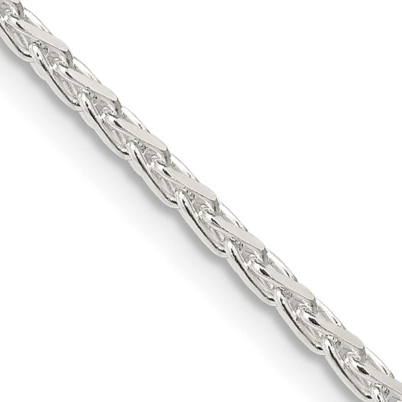 16" SS Diamond-Cut Round Chain