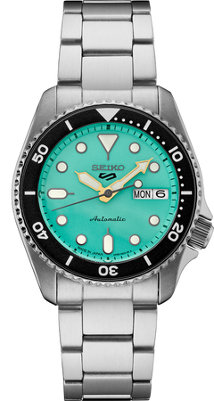 Seiko 5 Sports SS Automatic Green Dial