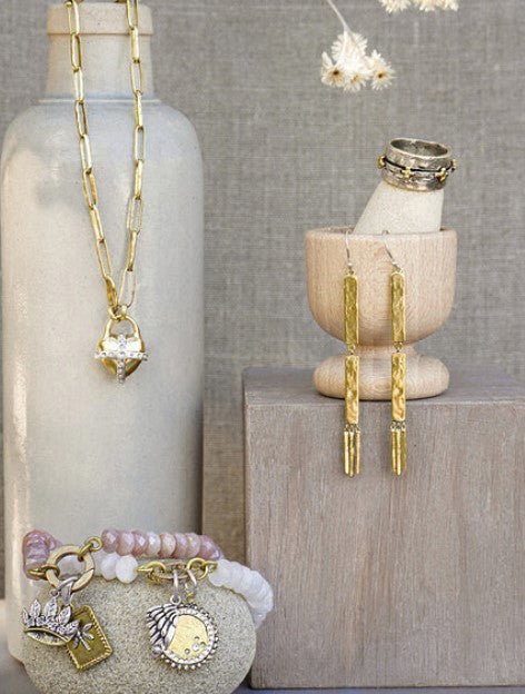 The Light of Stars Charm - Brass