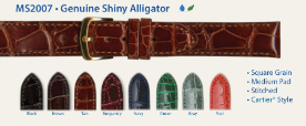14MM Crocodile Grain