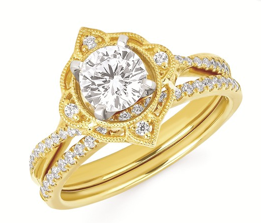 Forever Elegant® 1/8 Ctw. Diamond Wedding Band in 14K Gold