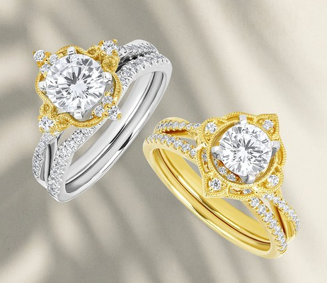 Forever Elegant® 1/8 Ctw. Diamond Wedding Band in 14K Gold