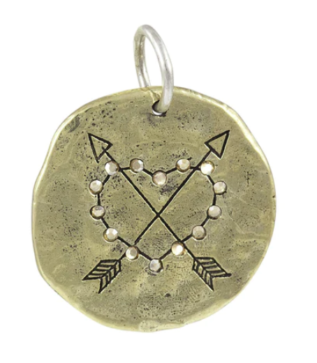 Found Again Heart & Arrow Pendant