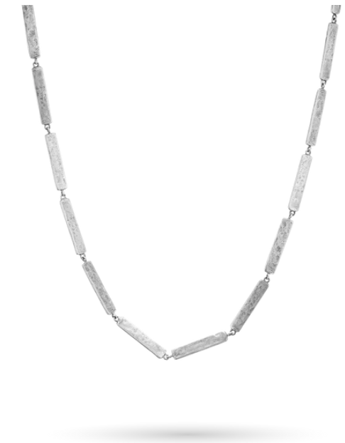 Linear Necklace - Sterling Silver