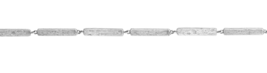 Linear Necklace - Sterling Silver
