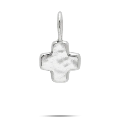 Life in Balance Cross Charm