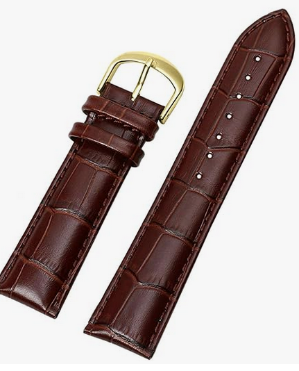 16MM Burgundy Genuine Crocodile