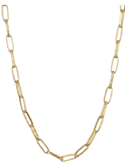 Seppo Chain - Ceramic Coated Brass - 18"
