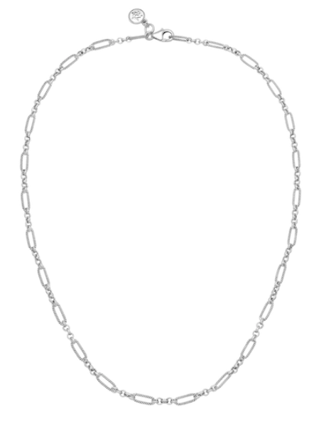 Mini Circuit Link Chain - Sterling Silver