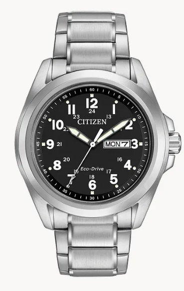 Men Eco WR100 SS Bracelet Black