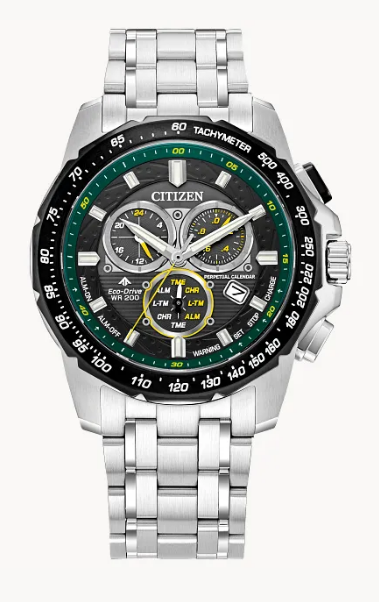 Men Eco WR200 SSTB Bracelet Black
