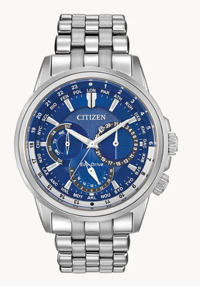 Men's Eco WR100 SS Bracelet Blue