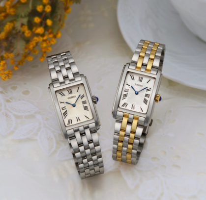 Essentials SS TT Quartz White Dial