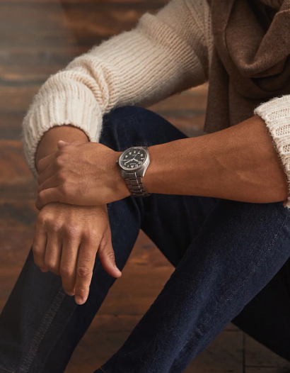 Men's Eco WR100 TIC Bracelet Black