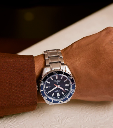 Men's Eco 200M SS Bracelet Blue
