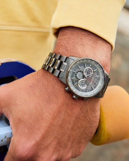 Men's Eco WR200 SSB Bracelet Gray