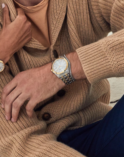 Men's Eco WR100 SST Bracelet Silver