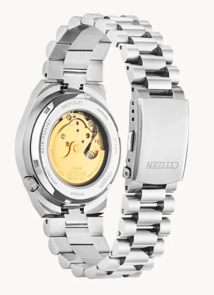 Men Auto WR50 SS Bracelet Aqua