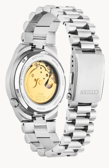 Men Auto WR50 SS Bracelet Blue
