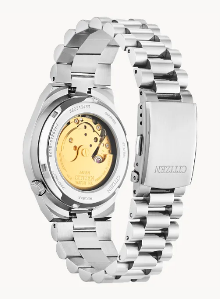 Men Auto WR50 SS Bracelet Black