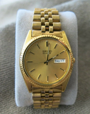 Seiko Day-Date Gold Filled SGF206
