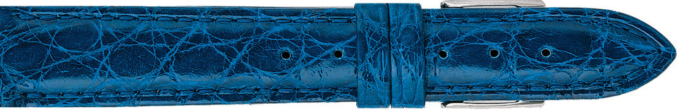 18MM Cobalt Alligator