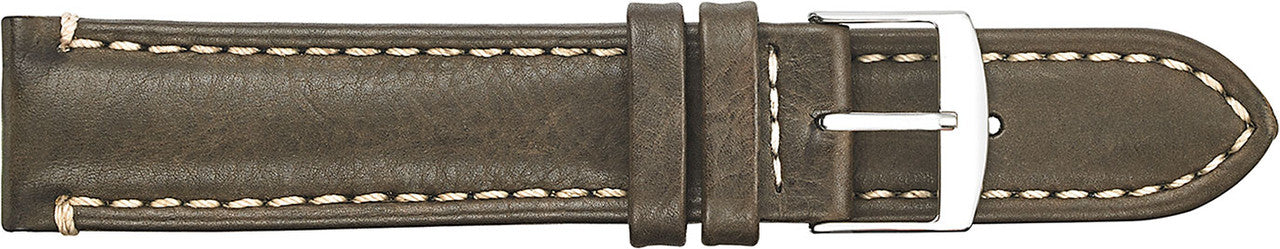 Fleurus Leather Semi-Padded and Stitched Watch Strap 621