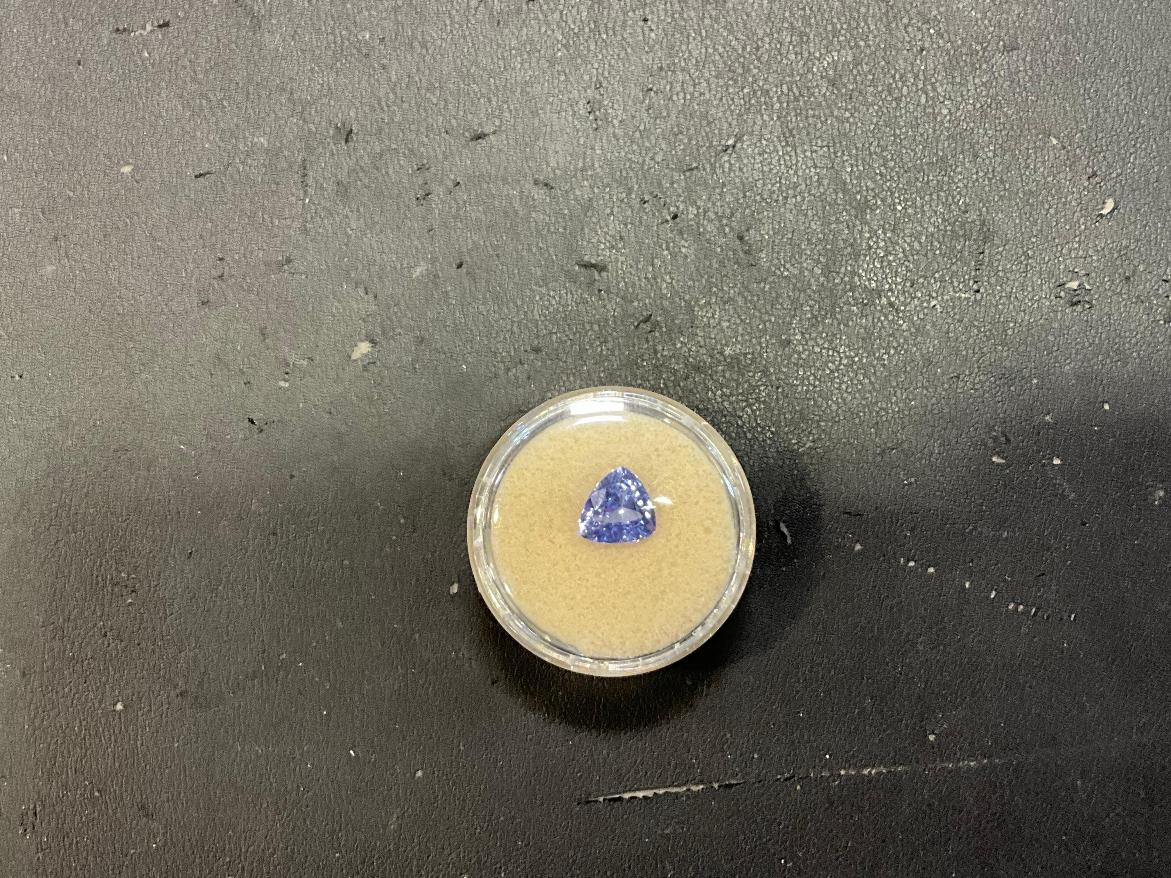 4.76CT Tanzanite Earth Mined Trillion