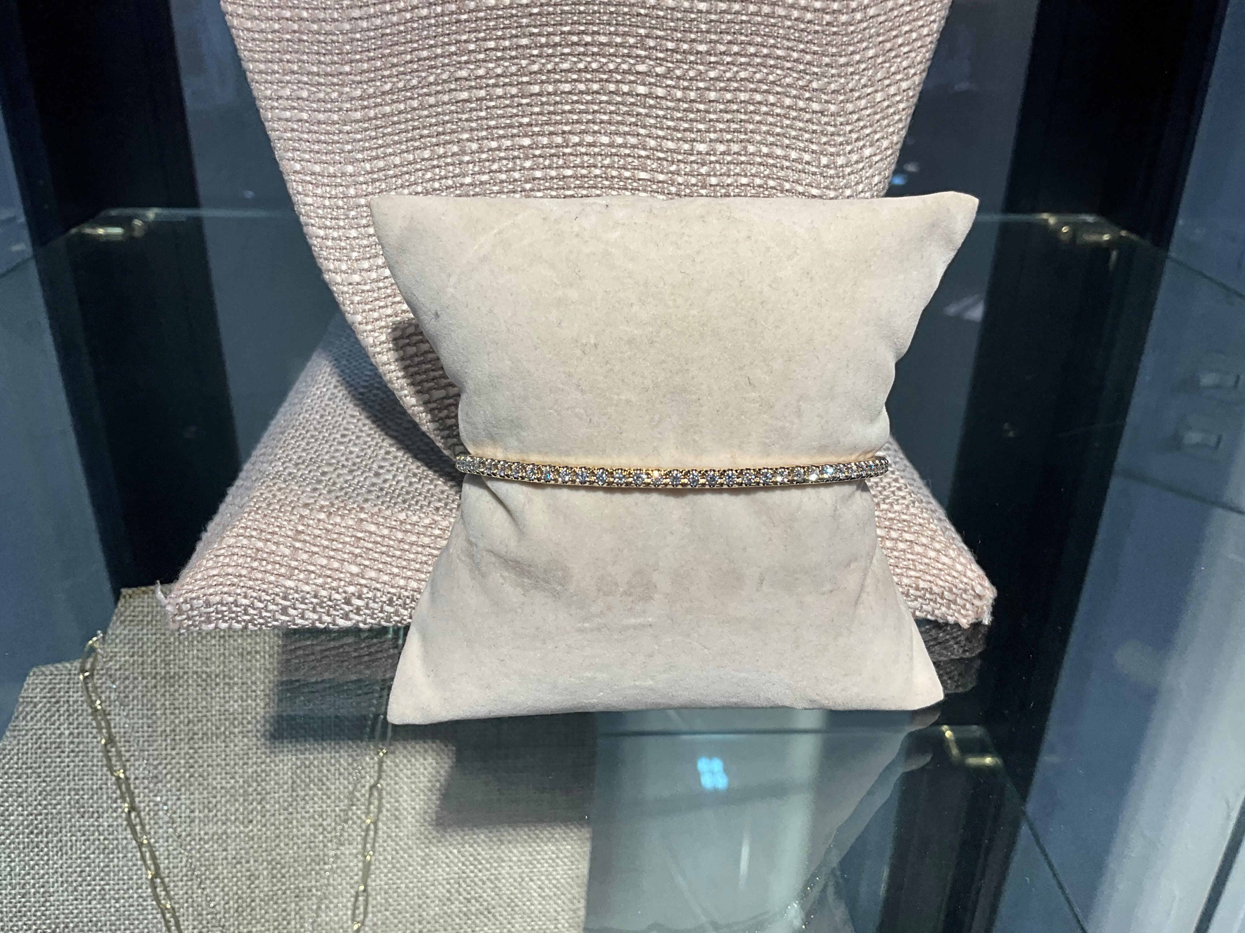 14KTY 1.77CT Diamond Bracelet