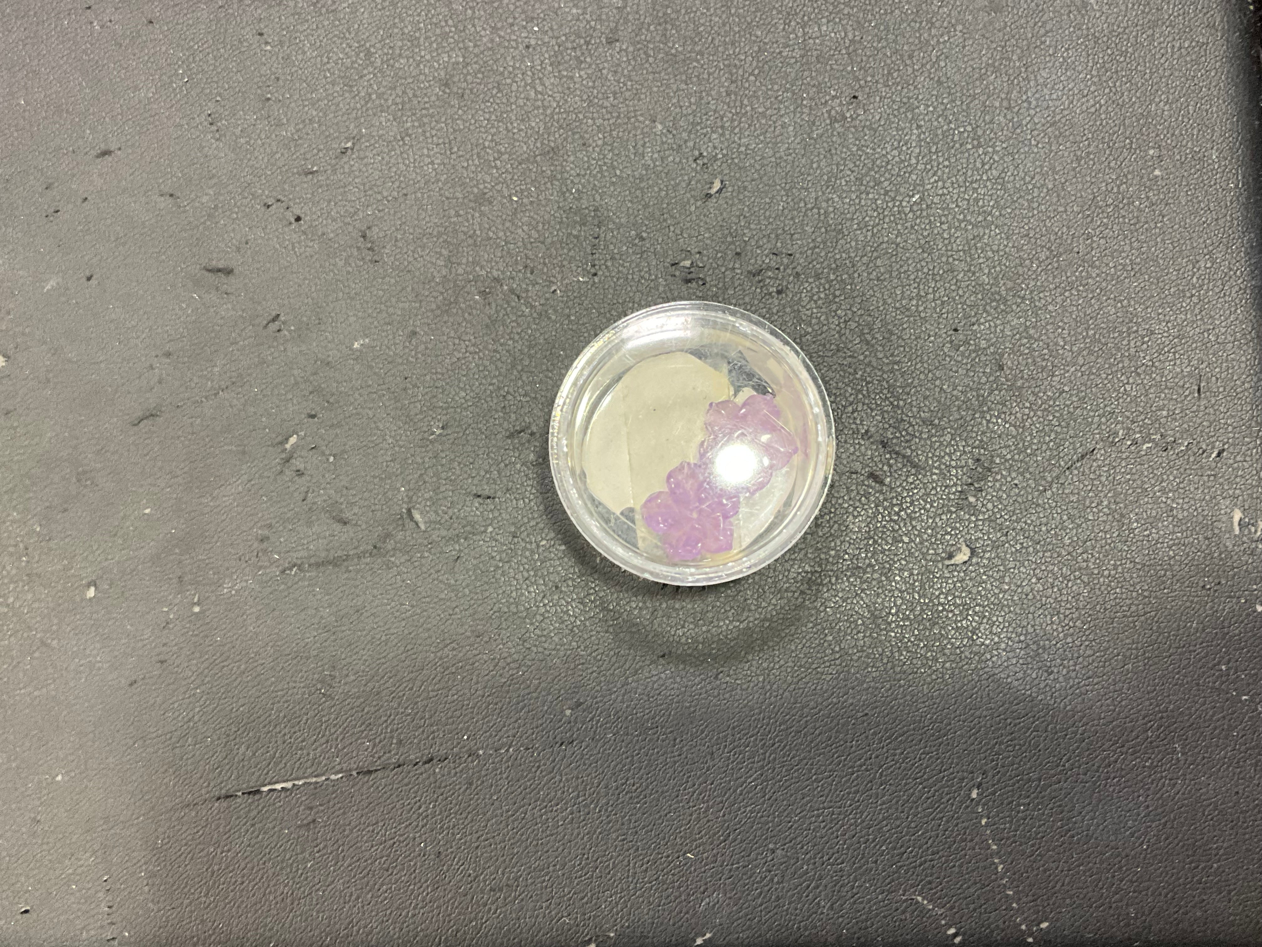Amethyst Flowers Pair 12mm