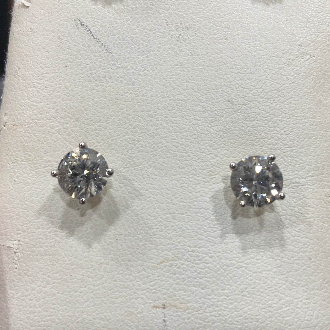 14kw 2.02tcw Diamond studs