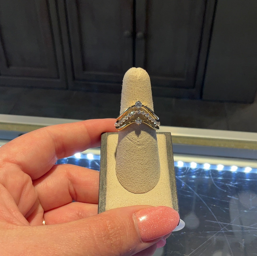 18KT/T .56TW Dia Ring