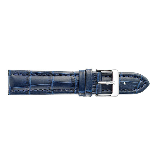 18MM Navy Alligator Grain